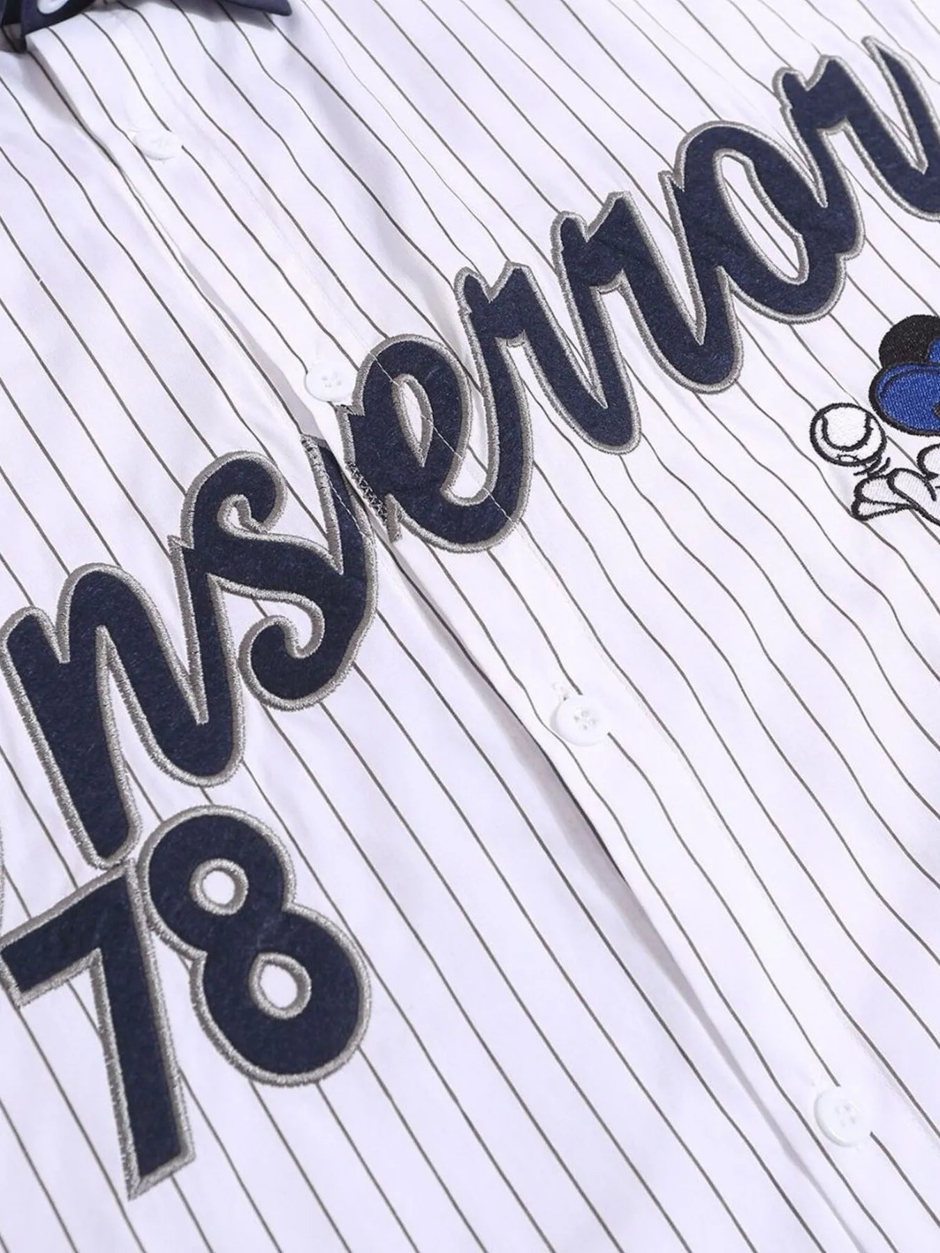 Men's Retro Baseball Style Short Sleeve Button-Up Shirt NicholesGifts