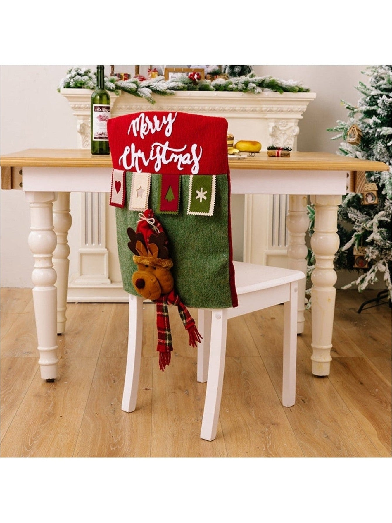 MERRY CHRISTMAS Chair Cover