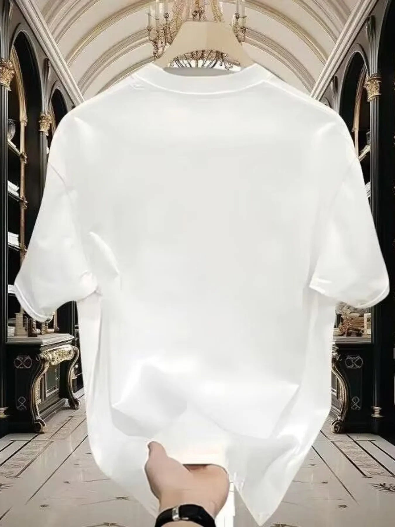 Men's Full Size Graphic Round Neck Short Sleeve T-Shirt Plus Size NicholesGifts