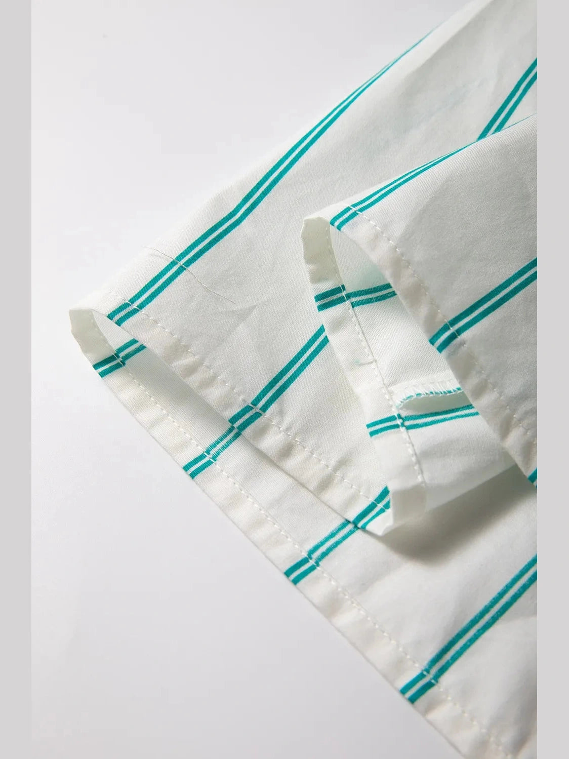 St Patricks Striped Wide Short Sleeve Shift Mini Shirt Dress NicholesGifts