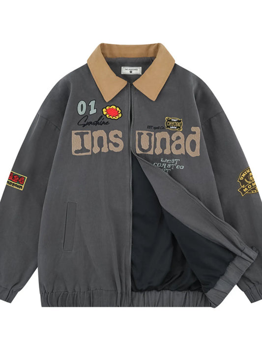 Men's Zip Up Long Sleeve Jacket NicholesGifts