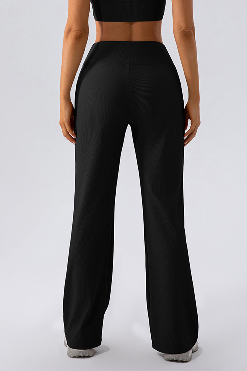 Women High Waist Straight Active Pants