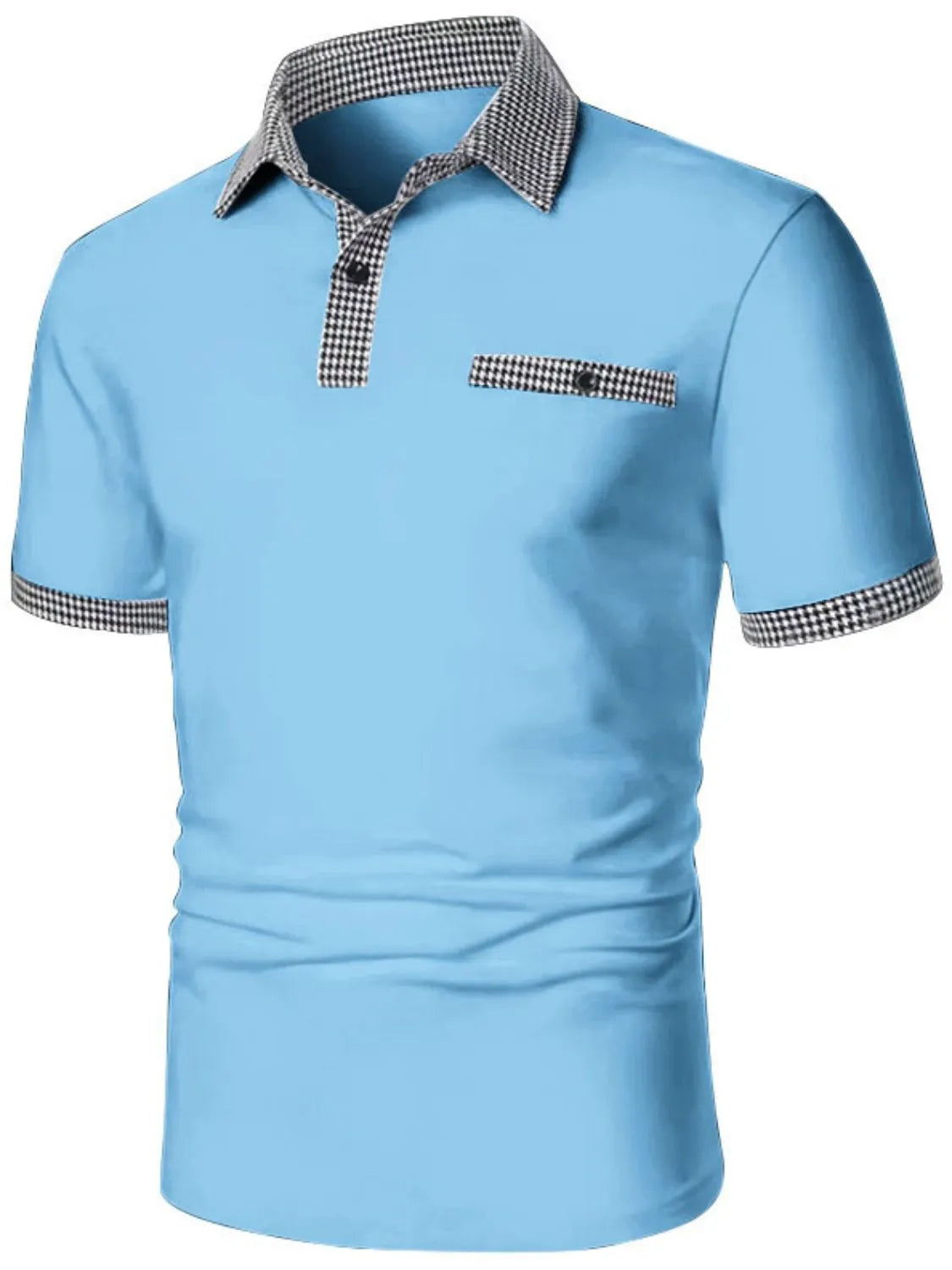 Men's Full Size Collared Neck Short Sleeve Polo Plus Size