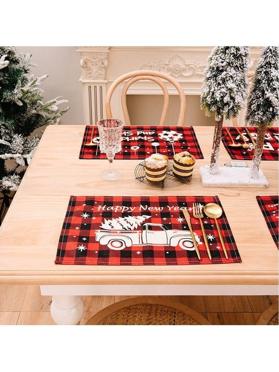 Assorted 2-Piece Plaid Placemats NicholesGifts