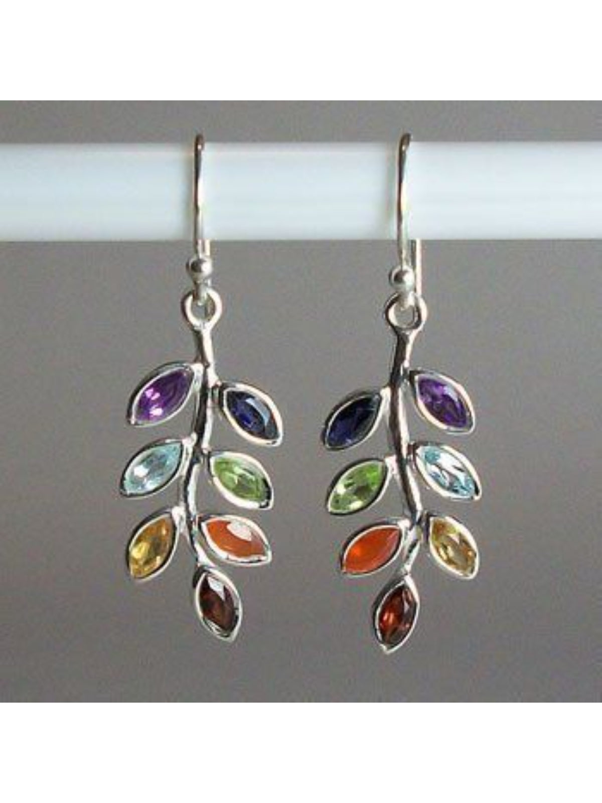 Leaf Shape Alloy Earrings NicholesGifts
