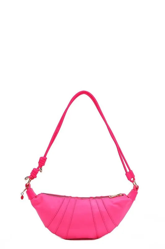 Nicole Lee USA Color Patch Croissant Bag Trendsi