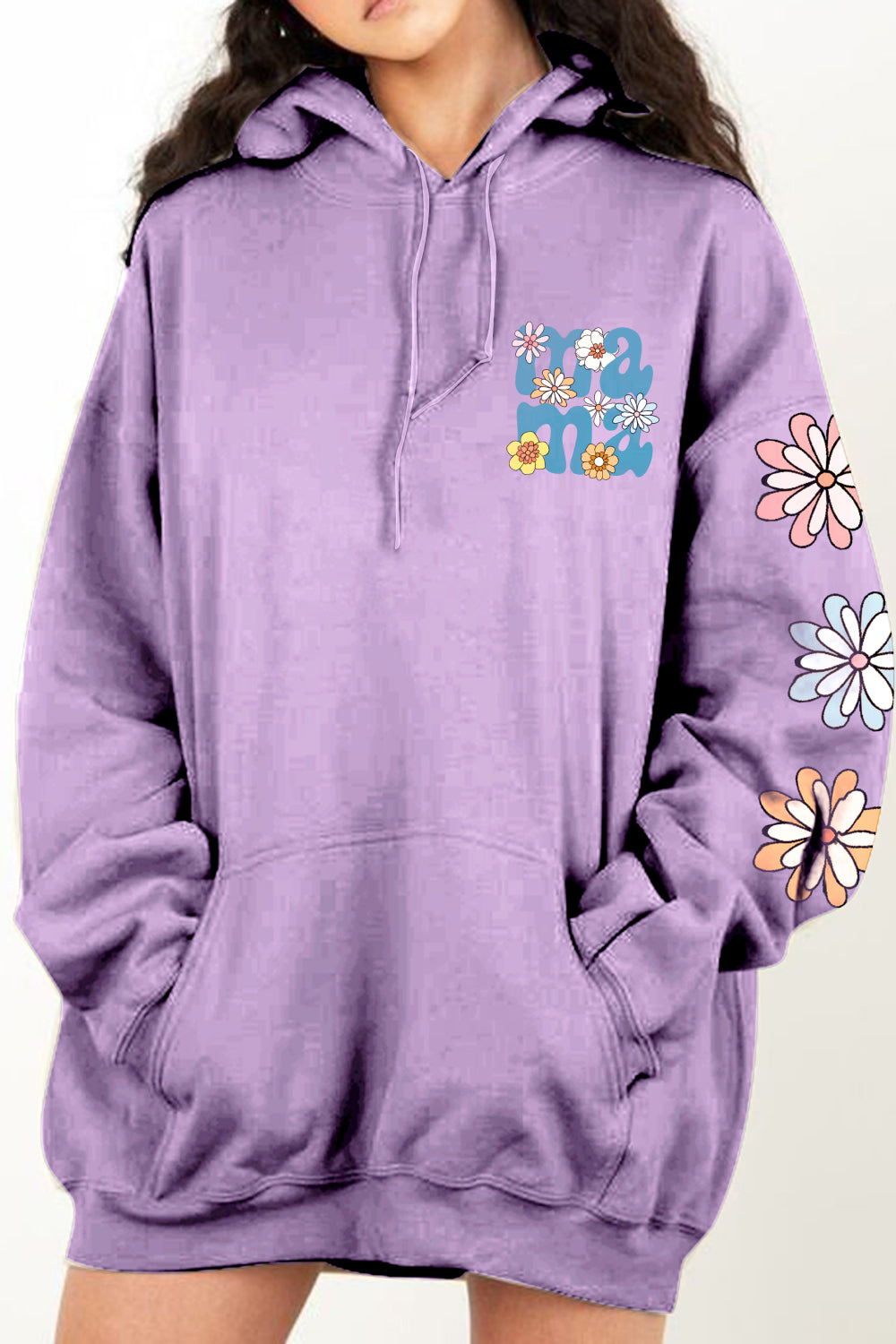 Simply Love Simply Love Full Size MAMA Graphic Dropped Shoulder Hoodie NicholesGifts