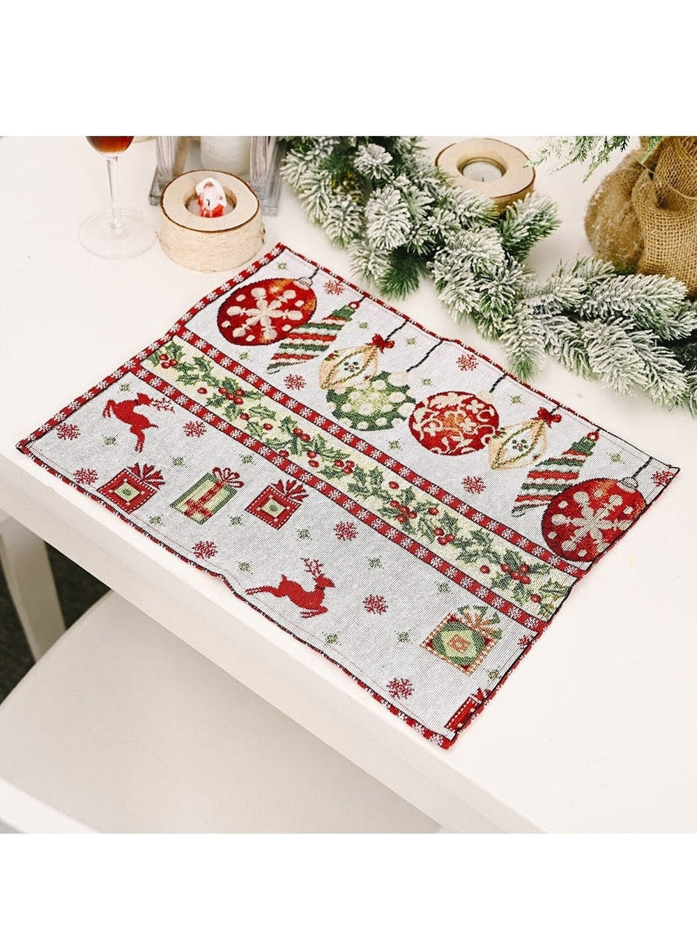 Assorted 2-Piece Christmas Placemats