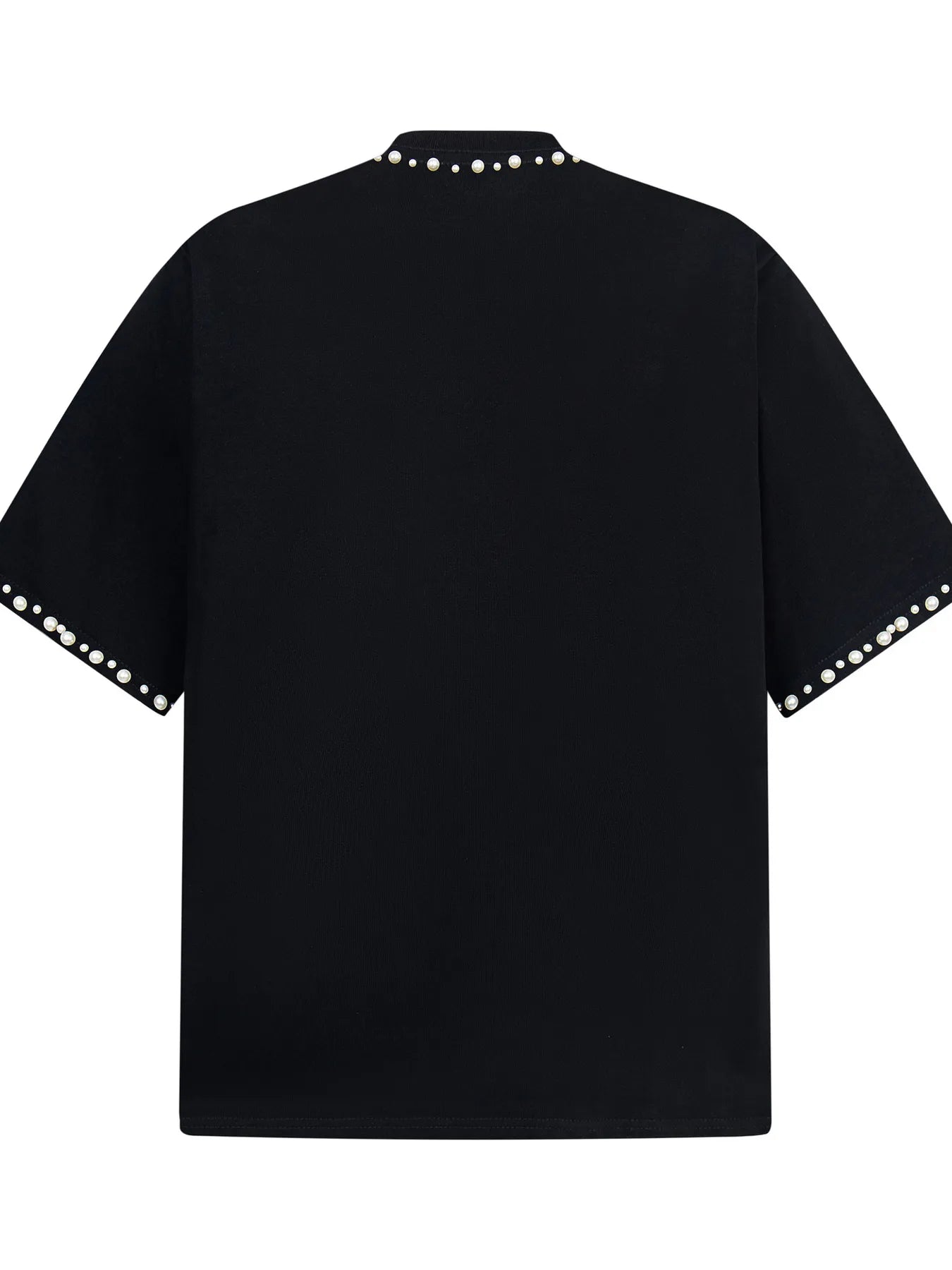 Men's Pearl Detail Round Neck T-Shirt NicholesGifts