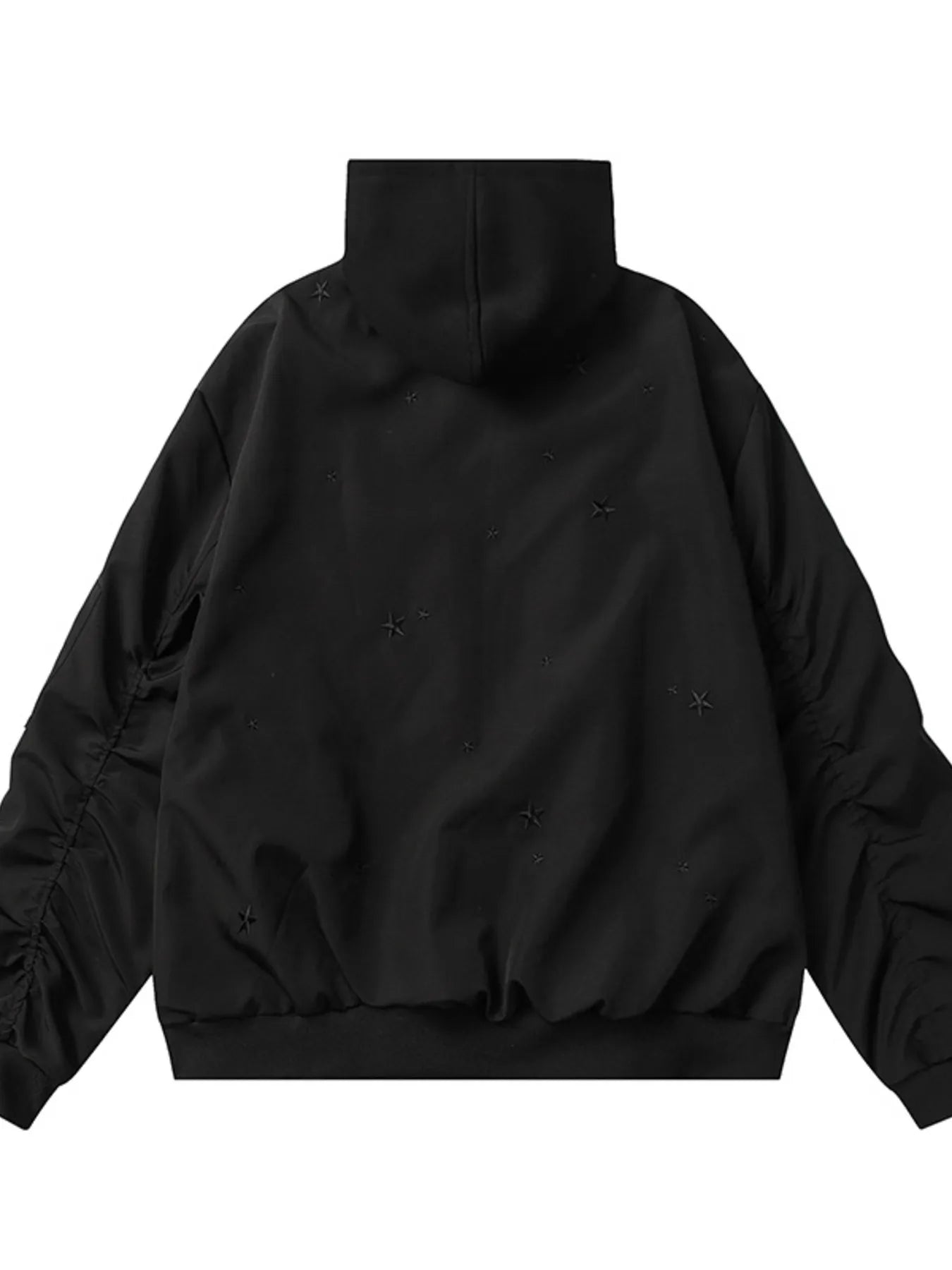 Men's Star Zip Up Hooded Jacket Trendsi
