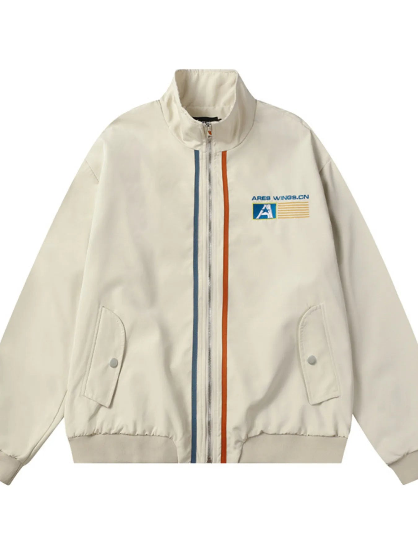 Men's Striped Long Sleeve Jacket Trendsi