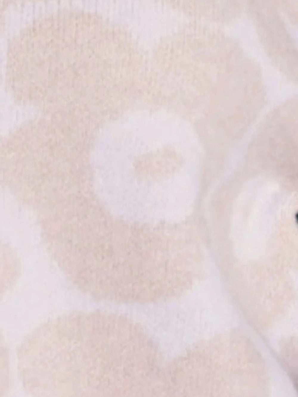 Flower Pattern Turtleneck Long Sleeve Sweater Trendsi