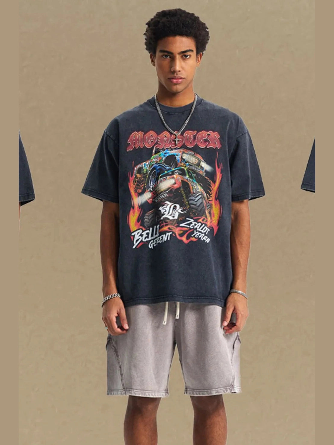 Men's Graphic Round Neck Half Sleeve T-Shirt NicholesGifts