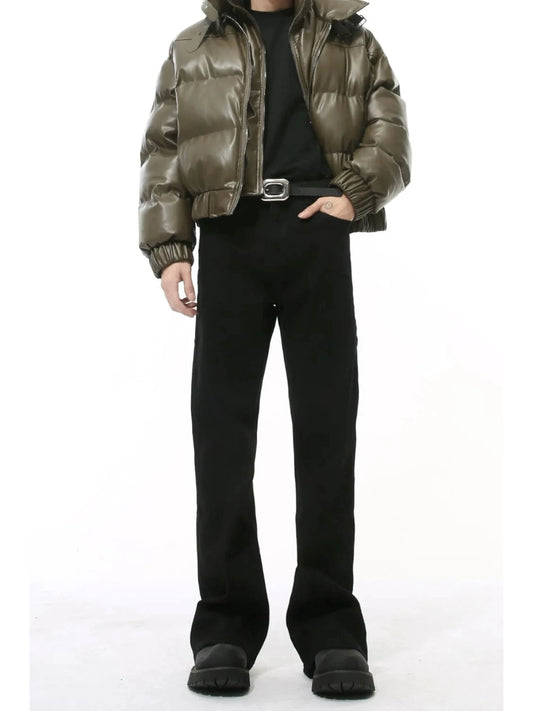 High Waist Jeans with Pockets Trendsi