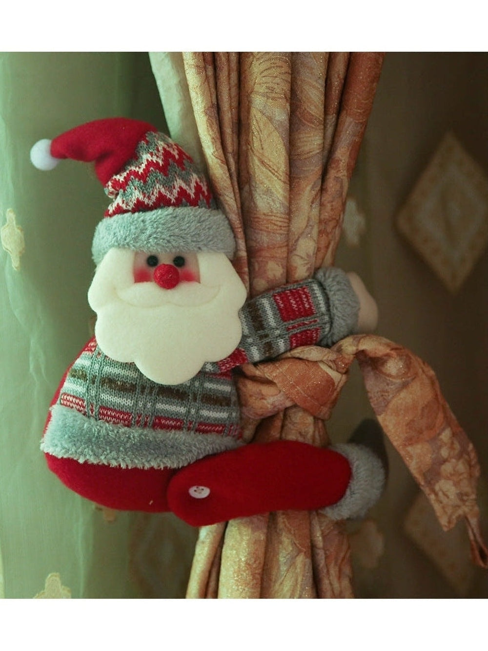 Christmas Doll Curtain Ornament