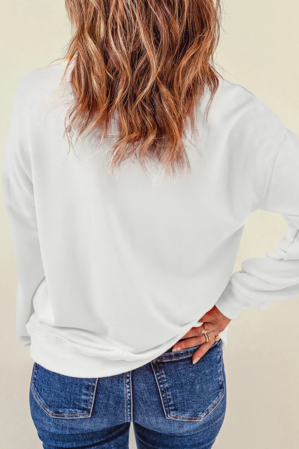 Pumpkin & Bow Graphic Long Sleeve Sweatshirt nicholesgifts
