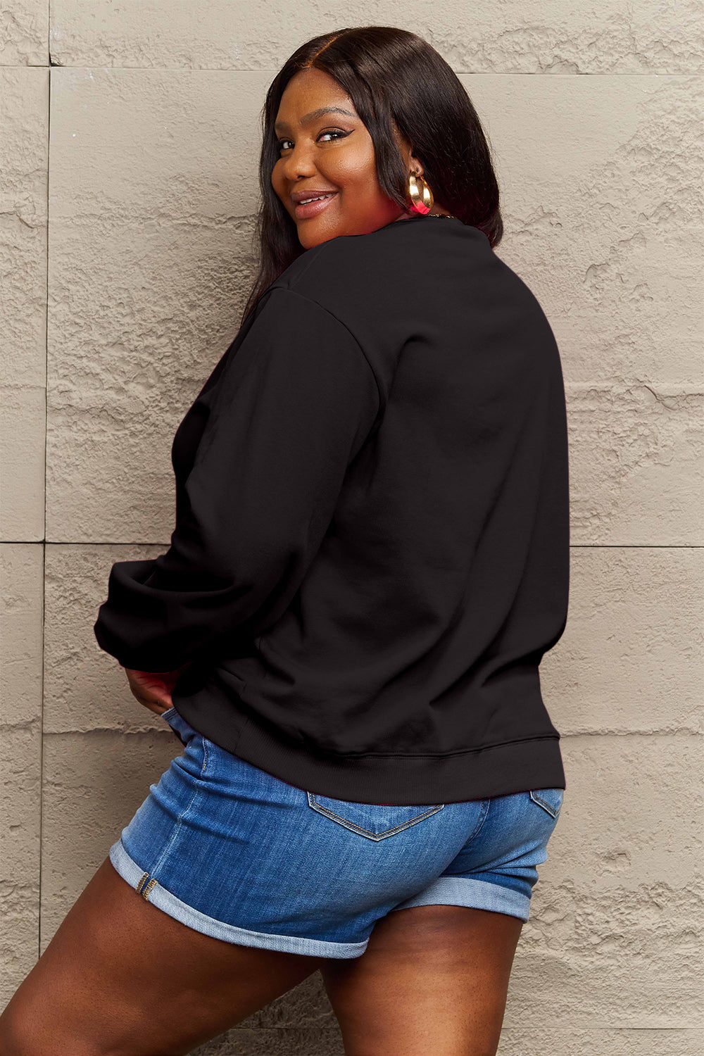 Simply Love Full Size AUTUMN BABE Graphic Sweatshirt nicholesgifts