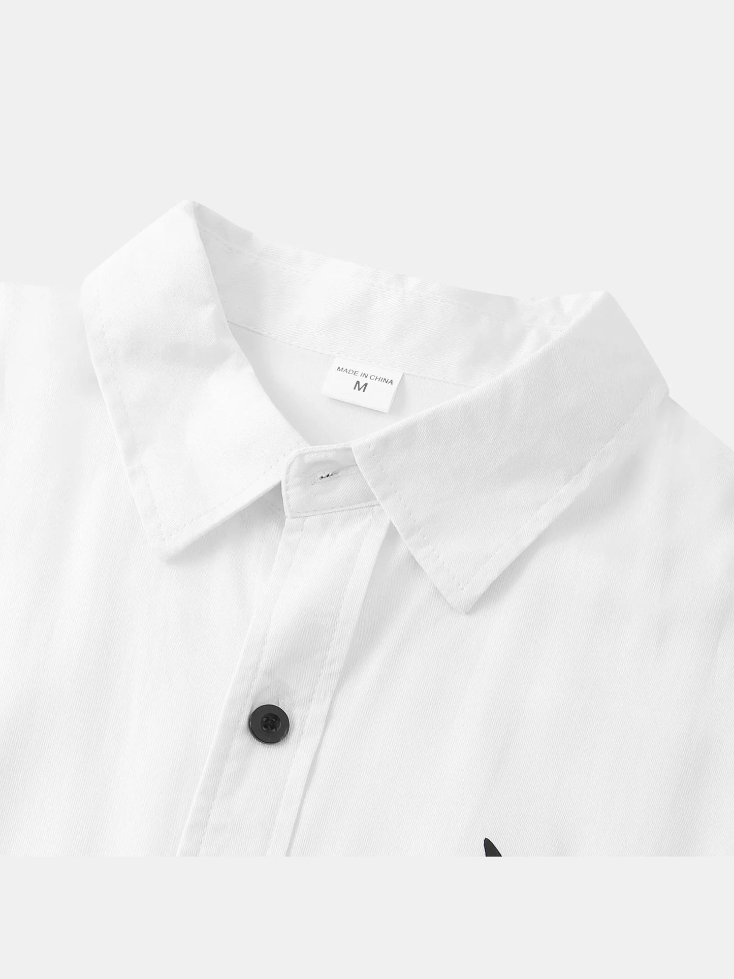 Men's Plus Size Casual Short Sleeve Button Down Shirt Trendsi