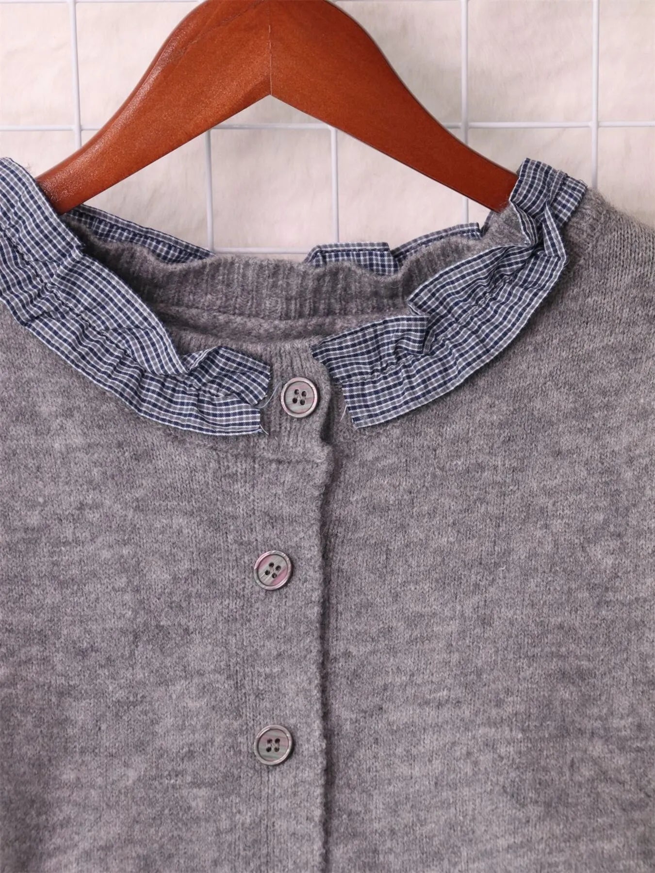 Button Up Long Sleeve Cardigan