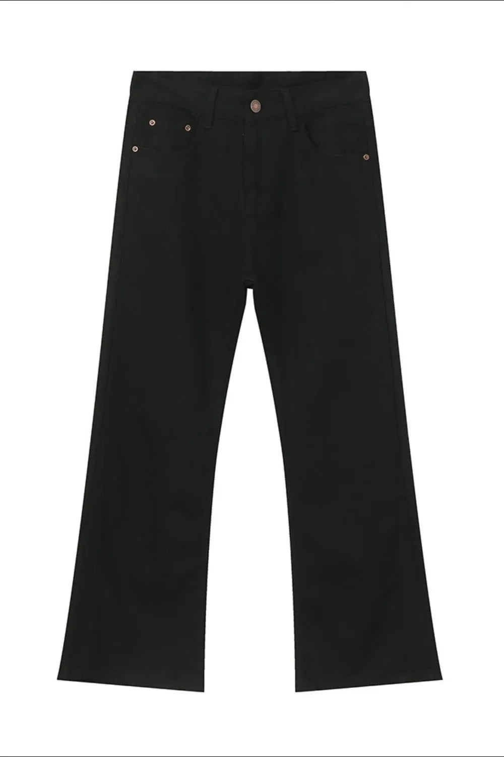Mid Rise Jeans with Pockets