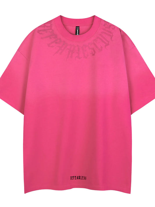 Men's Washed Round Neck Short Sleeve T-Shirt Trendsi