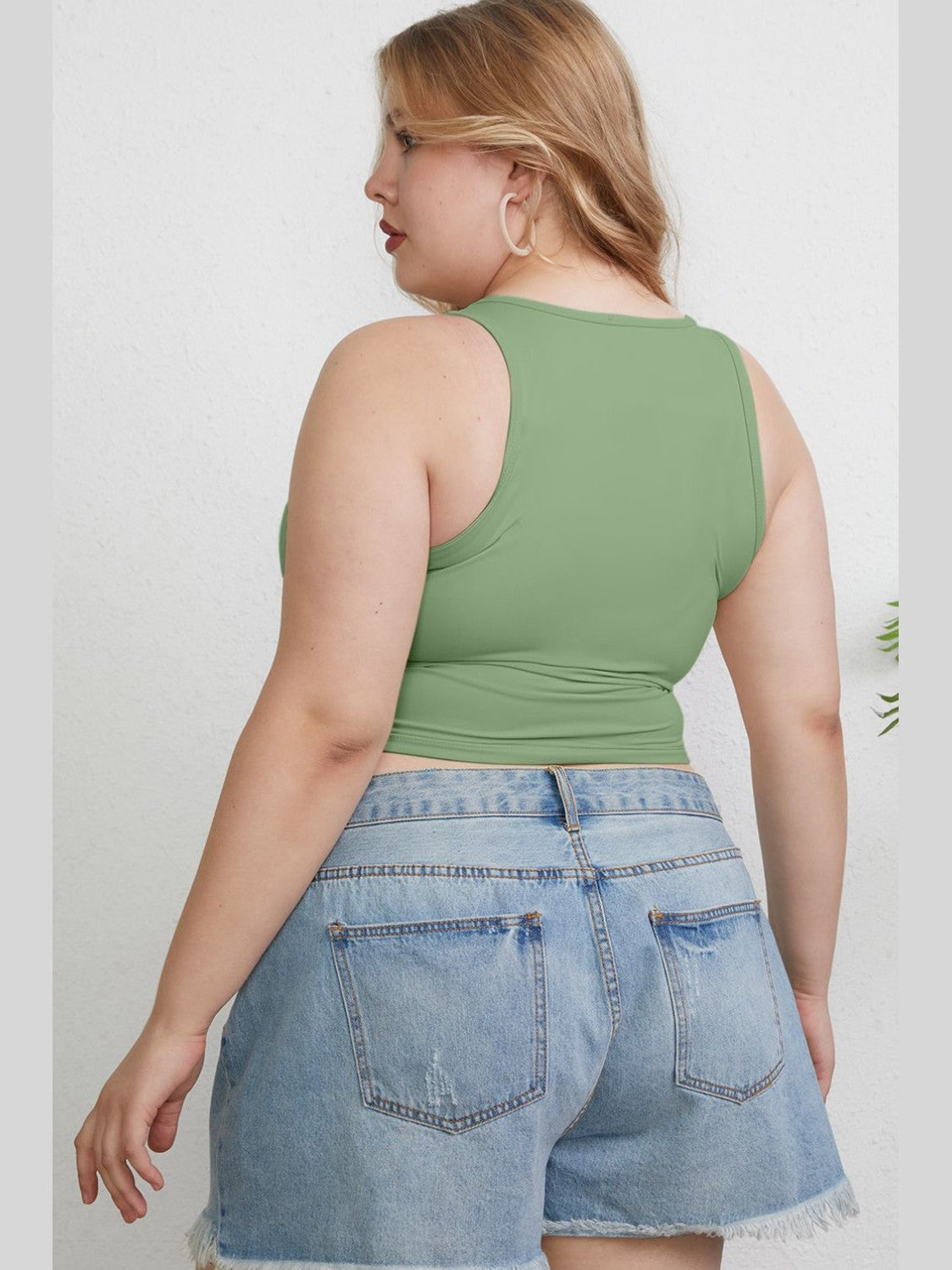 Basic Bae Full Size Round Neck Slim Tank nicholesgifts