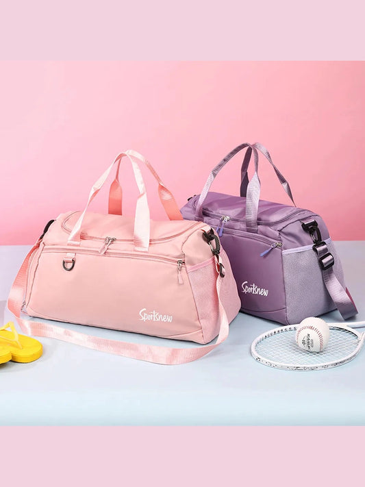 Multi Pockets Nylon Travel Bag Trendsi