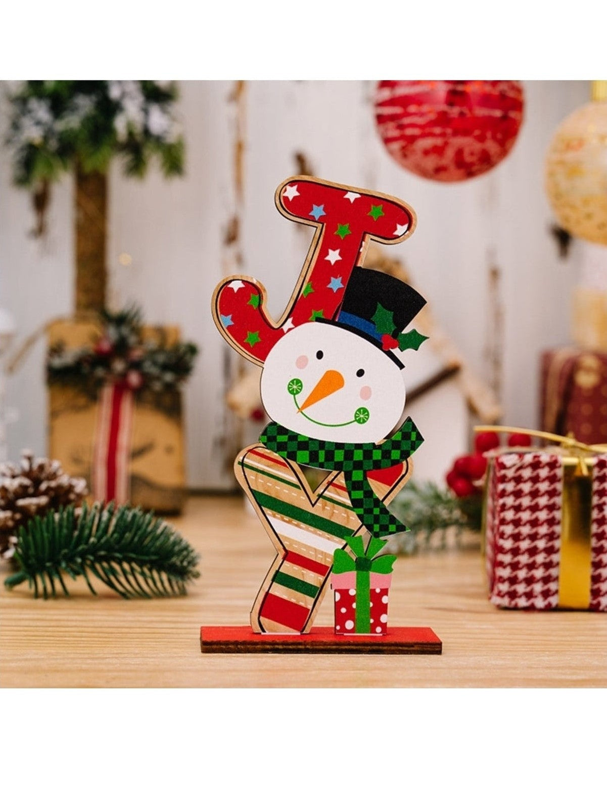 Assorted 2-Piece Christmas Element Ornament