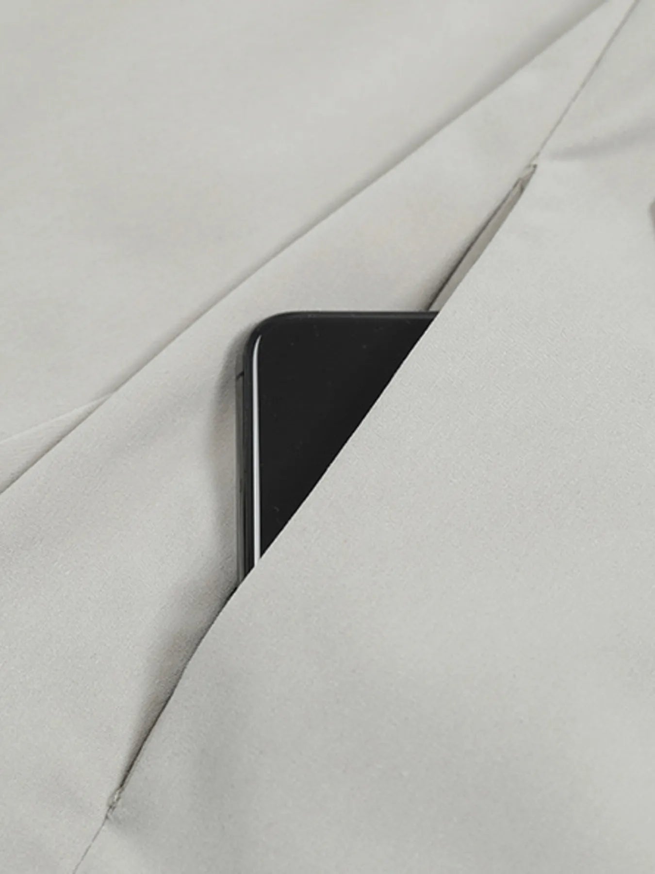 Men's Long Sleeve Jacket with Chest Pockets Trendsi