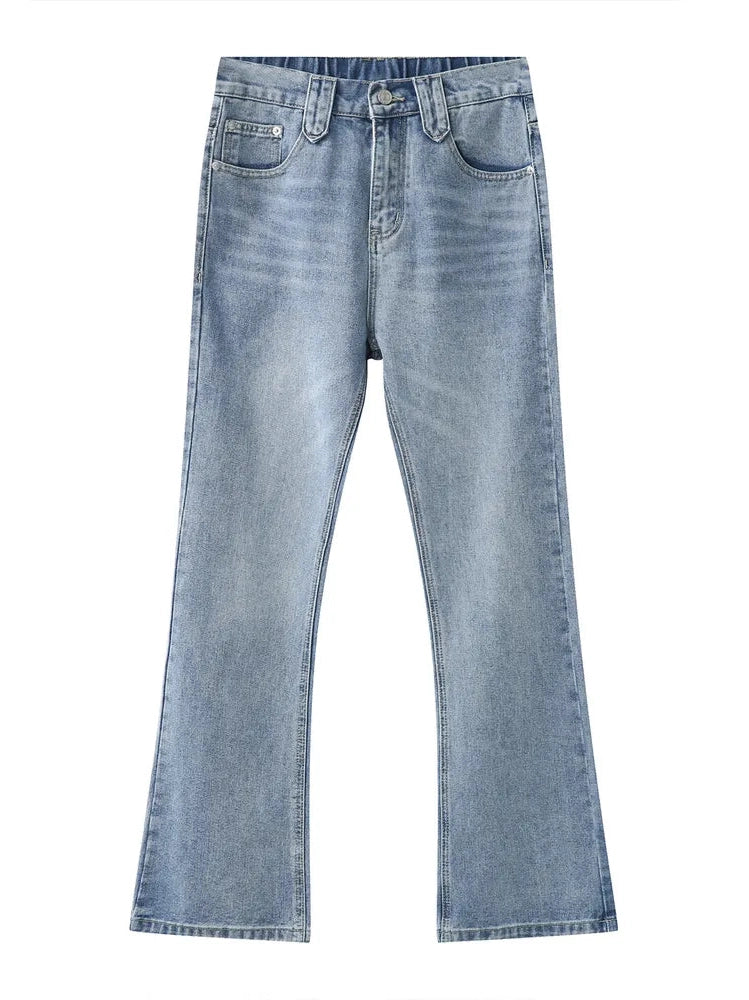 Cat's Whiskers Jeans with Pockets Trendsi