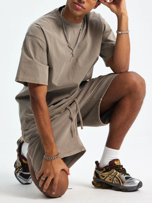 Men's Casual Oversized Cotton T-Shirt NicholesGifts