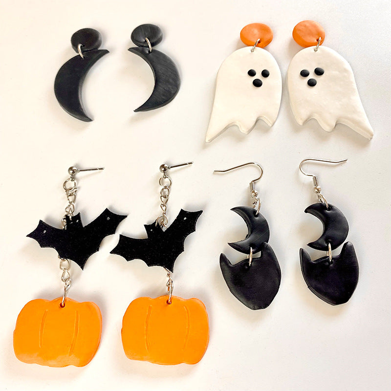 Women Halloween Theme Dangle Earrings NicholesGifts