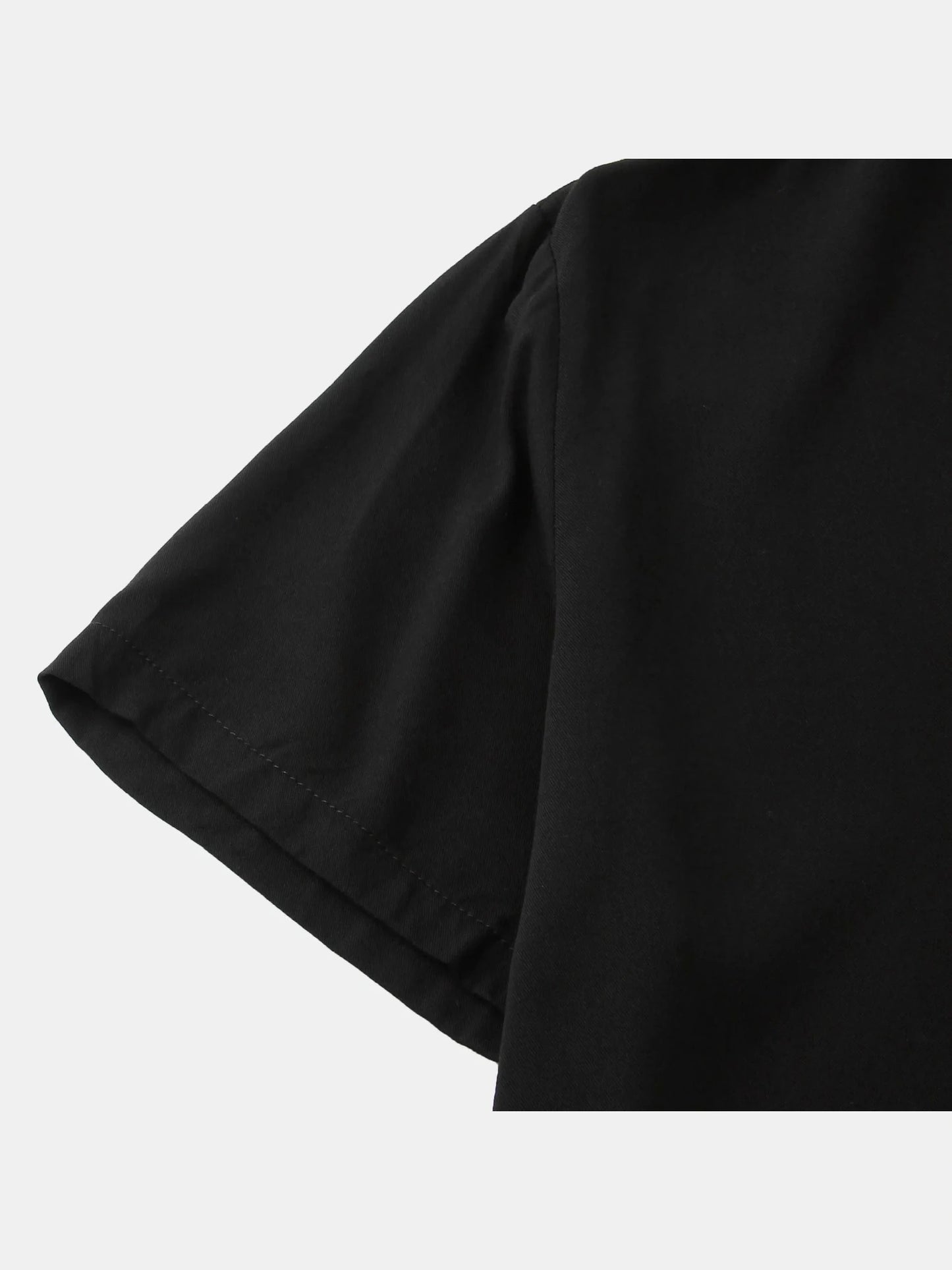 Men's Plus Size Casual Short Sleeve Button Down Shirt Trendsi