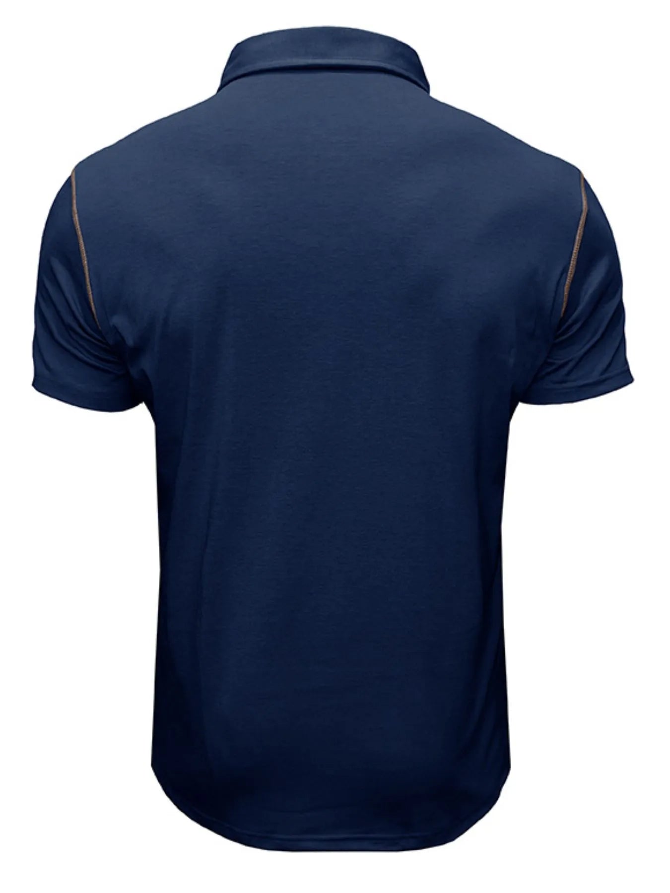 Men's Classic Polo Shirt with Contrast Stitching