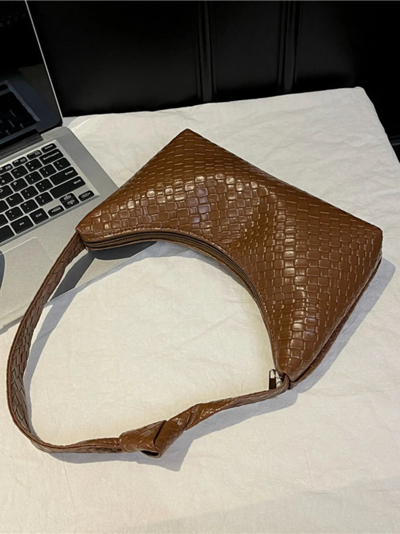 PU Leather Shoulder Bag Trendsi
