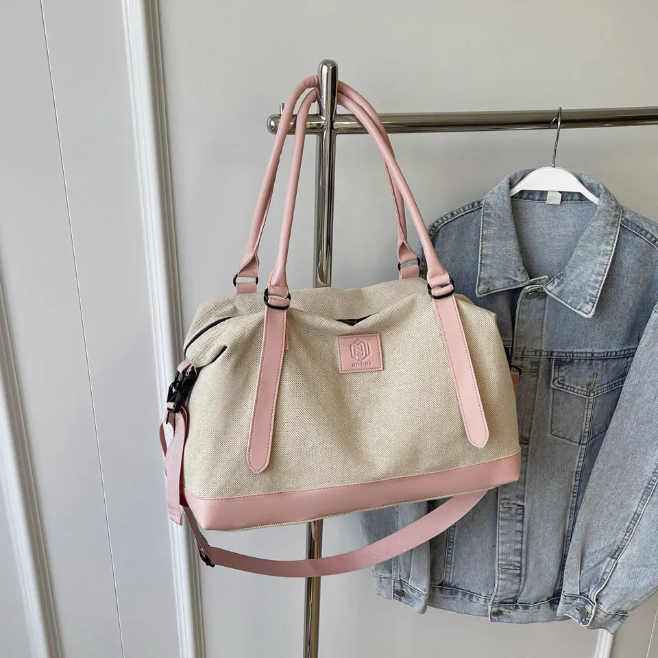 Contrast Travel Bag Trendsi