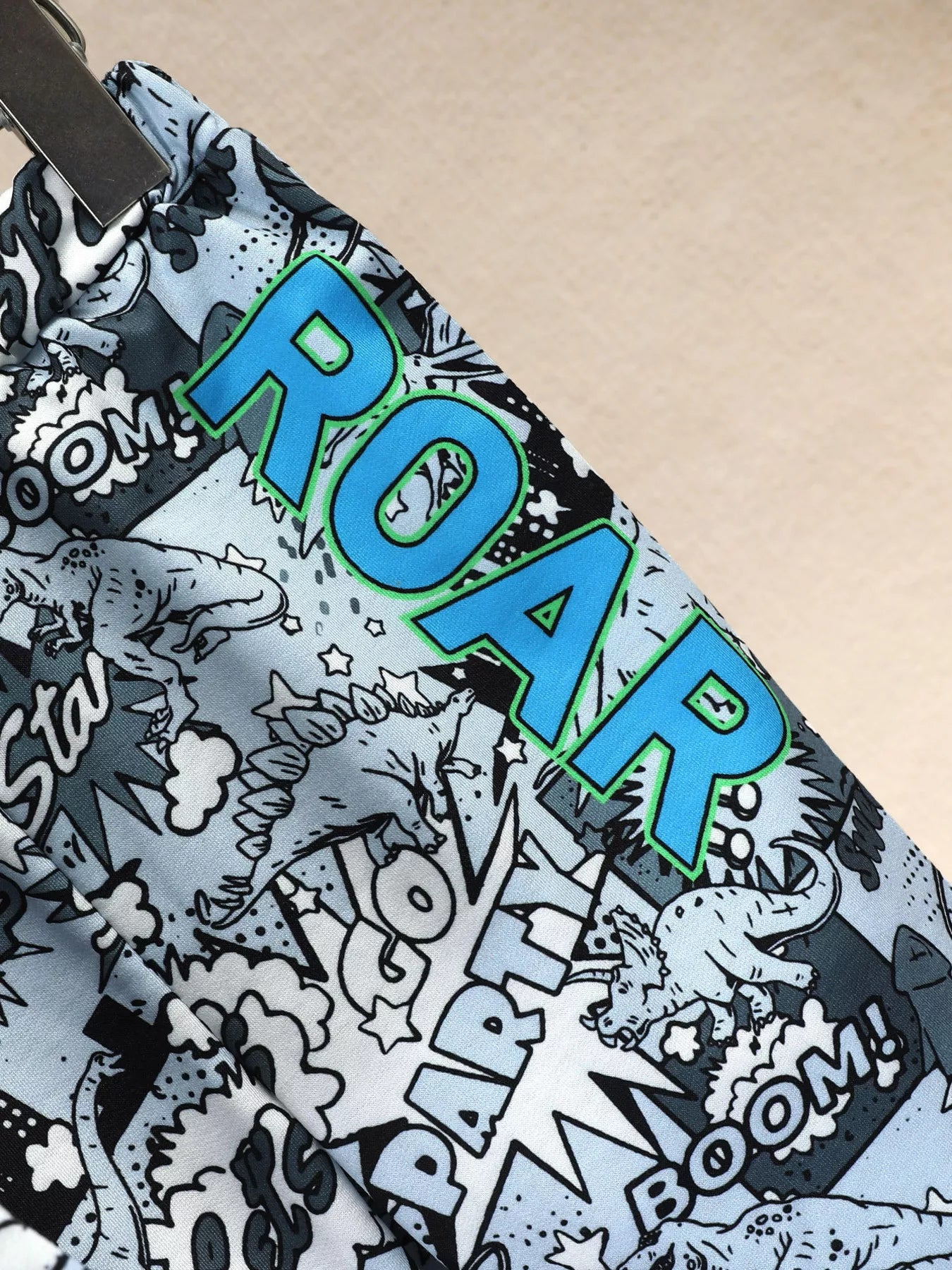 Boys Dinosaur Print Hoodie and Pants Set nicholesgifts