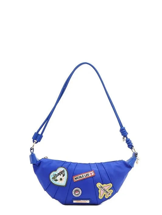 Nicole Lee USA Color Patch Croissant Bag Trendsi