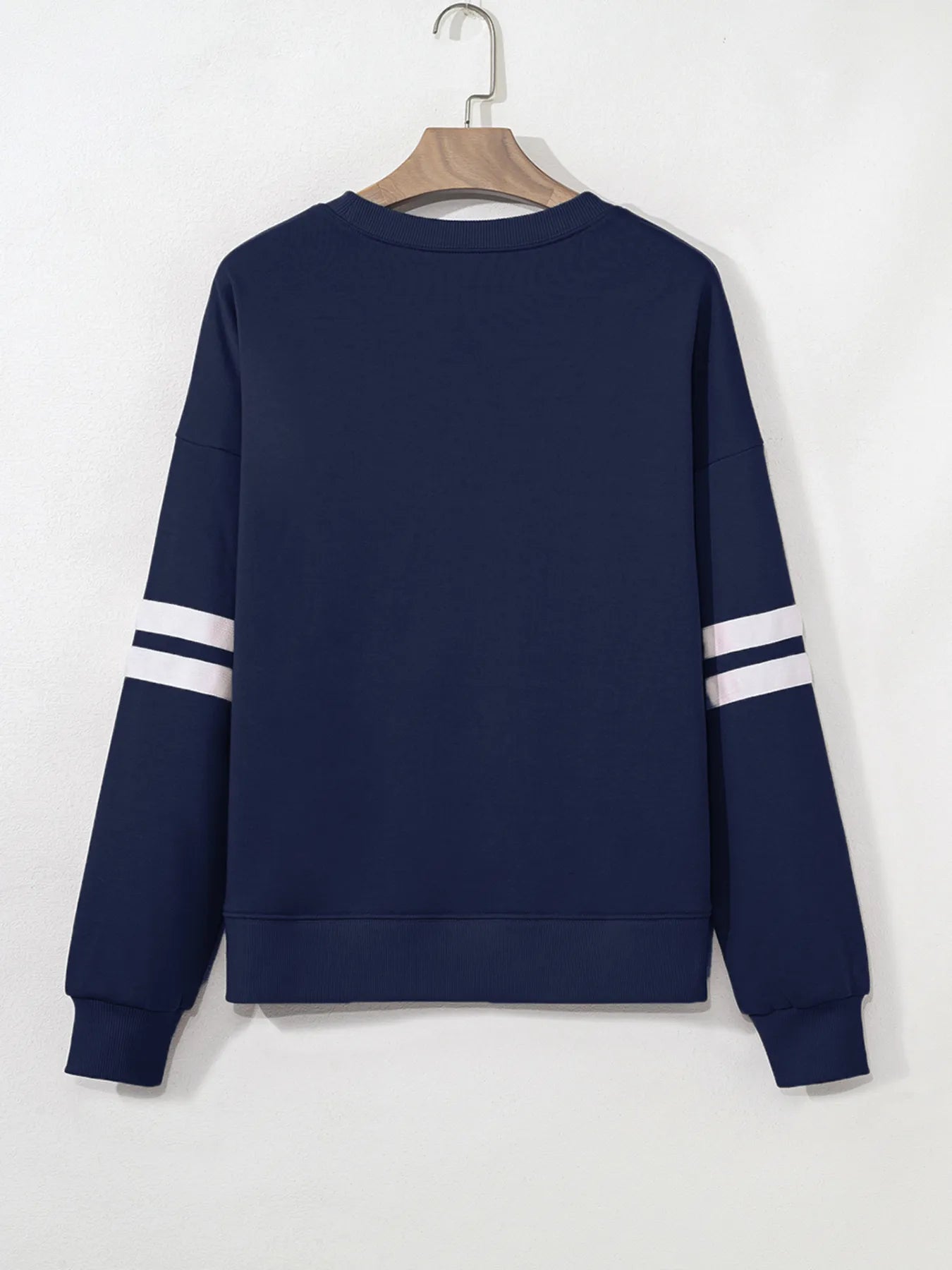Number 23 Graphic Sweatshirt with Side Stripes nicholesgifts