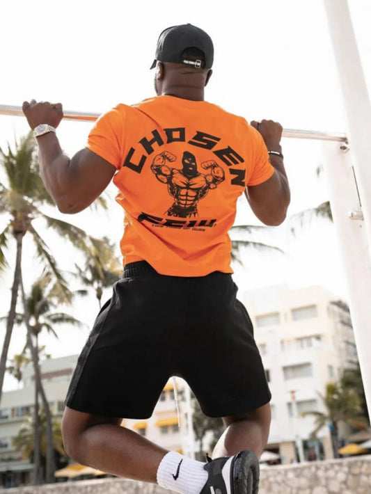 Men's Graphic Round Neck Short Sleeve T-Shirt NicholesGifts