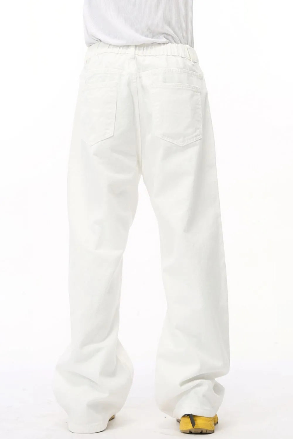 Wide Leg Jeans with Pockets Trendsi