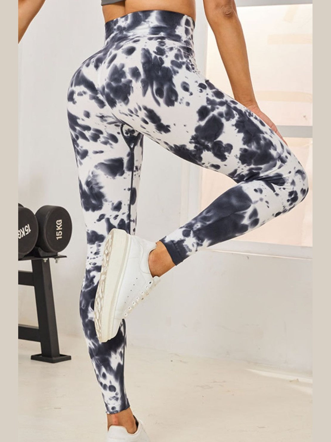 Women Tie-Dye High Waist Active Leggings NicholesGifts