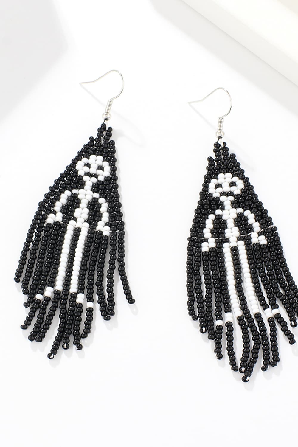 Women Beaded Dangle Halloween Earrings NicholesGifts