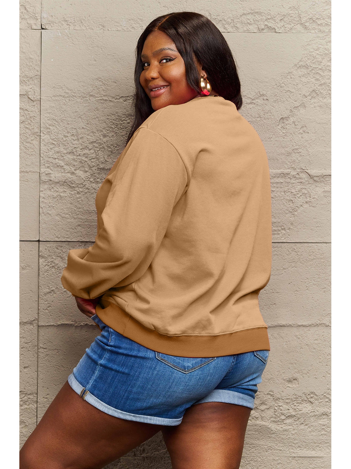 Simply Love Full Size AUTUMN BABE Graphic Sweatshirt NicholesGifts