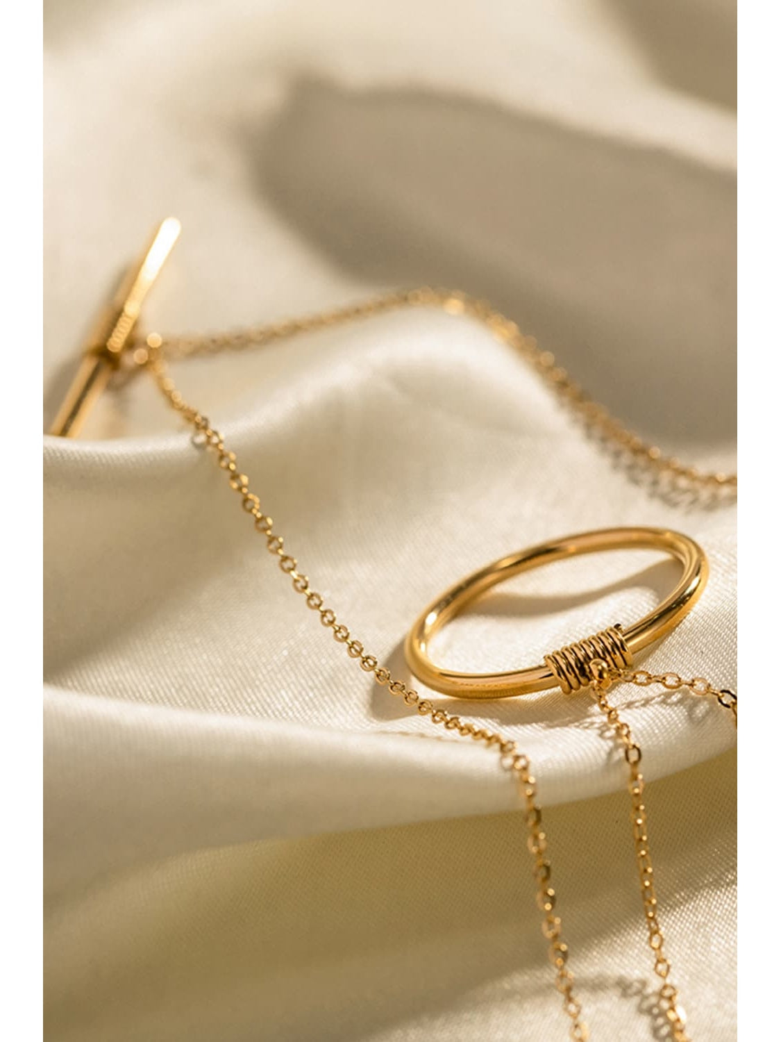 Double-Layered Stainless Steel Necklace NicholesGifts