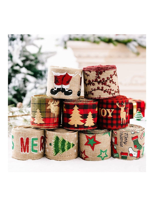 Christmas Polyester Ribbon