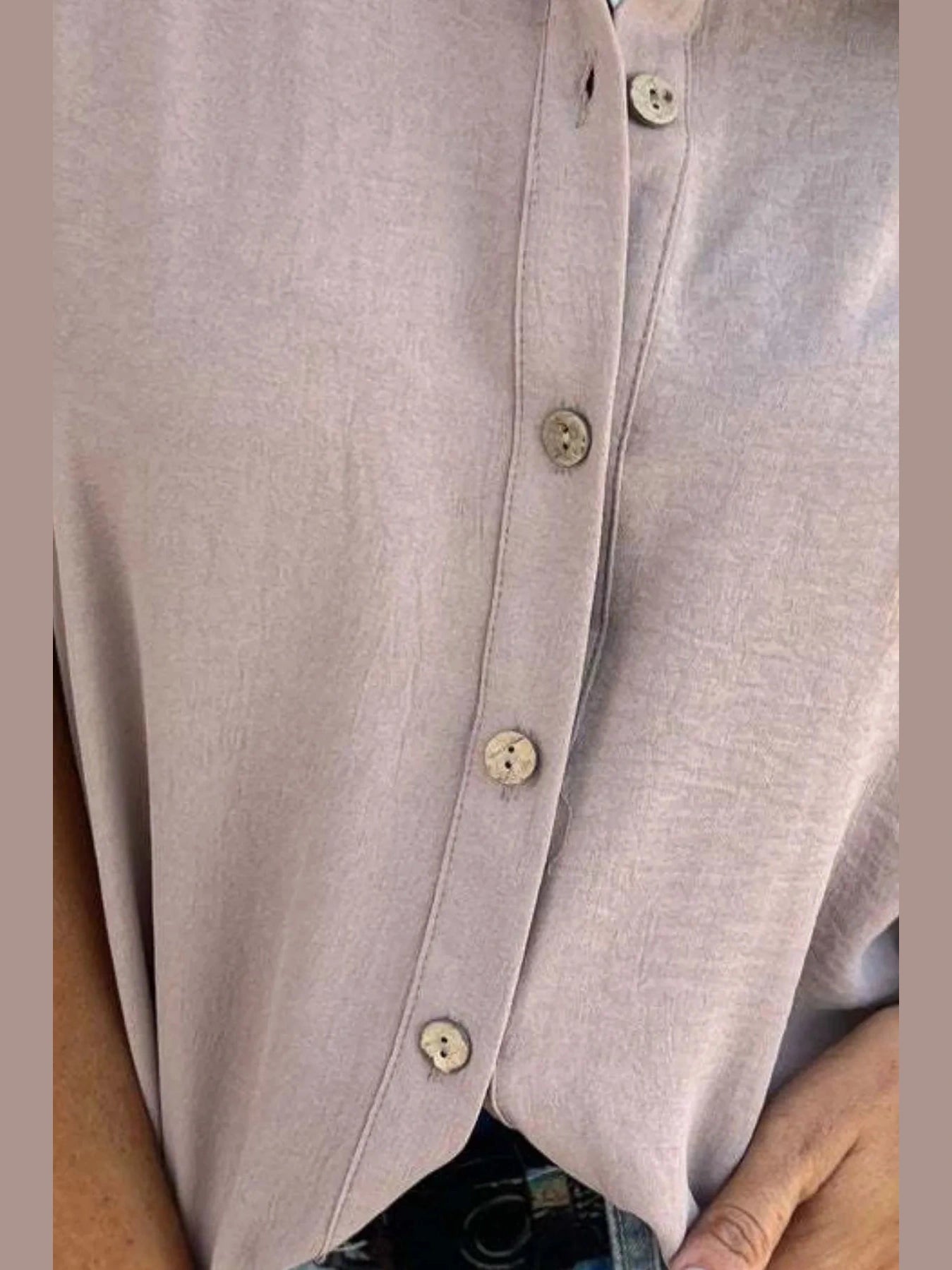 Full Size Casual Button Down Short Sleeve Loose Shirt Plus Size