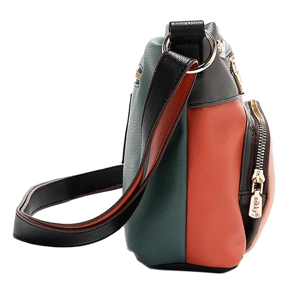 Nicole Lee USA Eco-Leather Adjustable Strap Crossbody Bag Trendsi