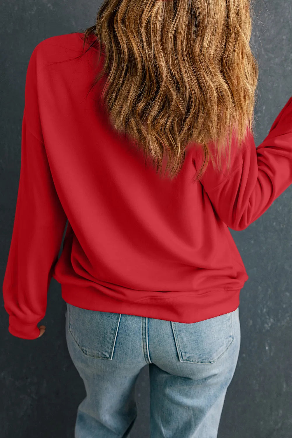 Nutcracker Round Neck Long Sleeve Sweatshirt NicholesGifts