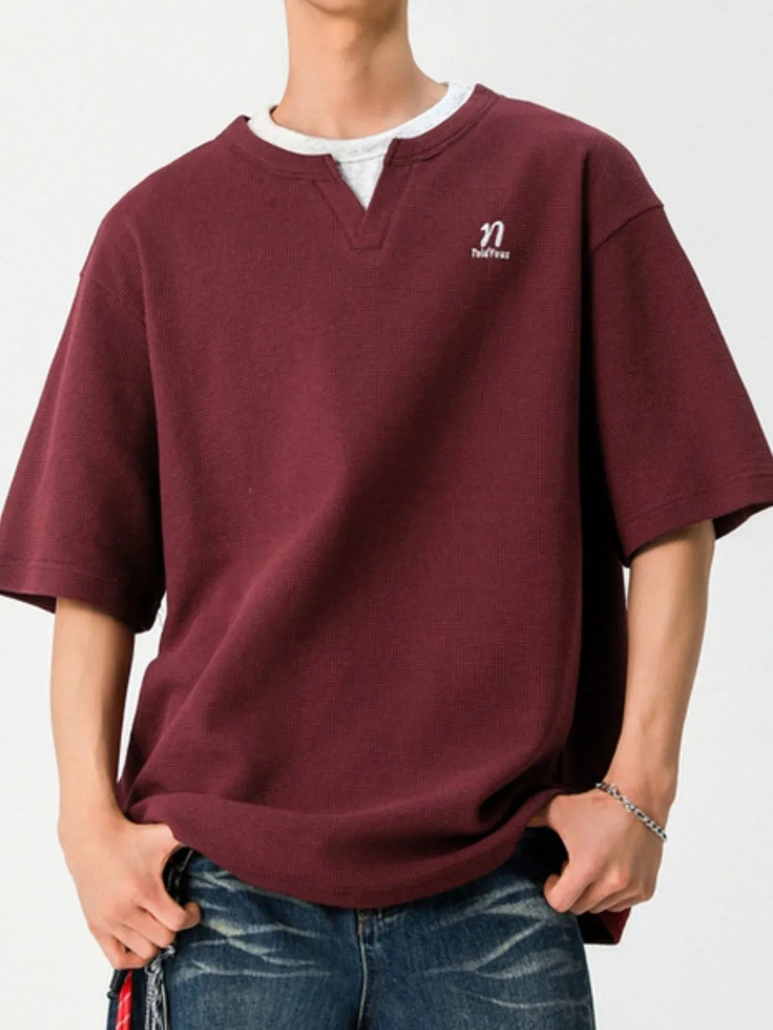Men's Round Neck Half Sleeve T-Shirt